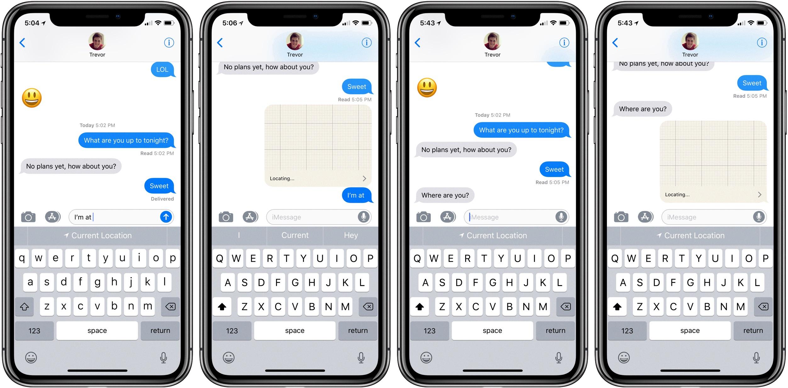 how to send a pindrop on iphone