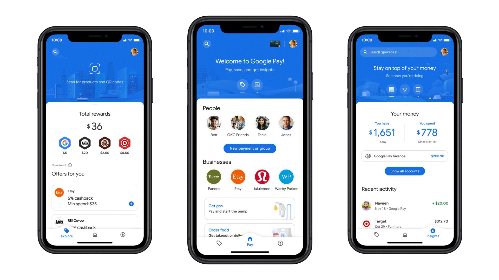 how to set up google pay on iphone
