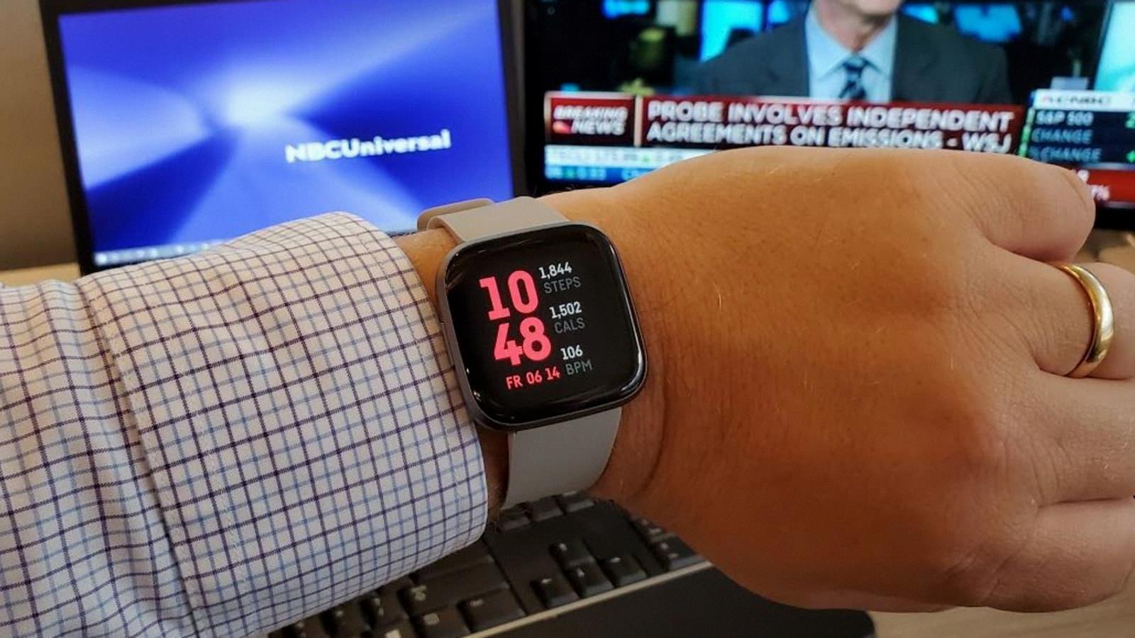 syncing apple watch to fitbit app