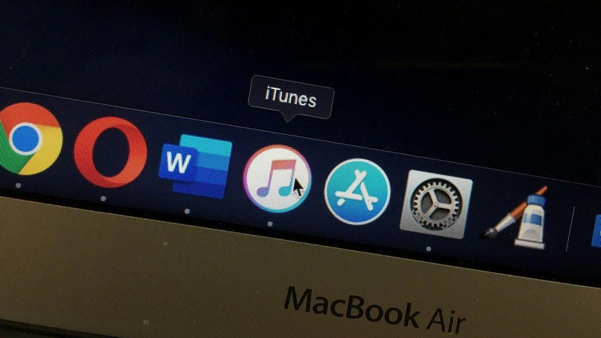 how to transfer itunes library to macbook air