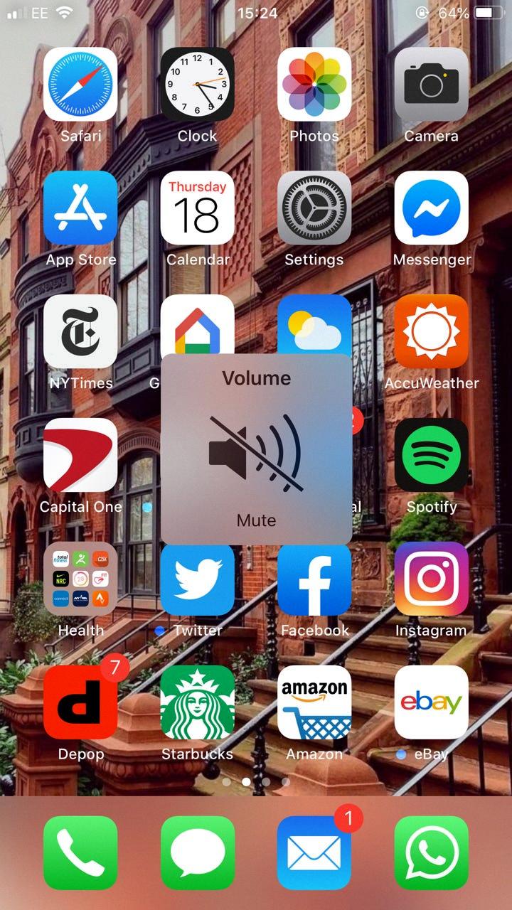 how to turn iphone 11 on silent mode without switch