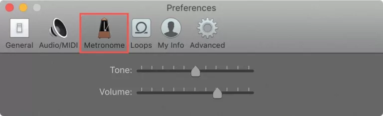 How To Turn Metronome Off In Garageband 11