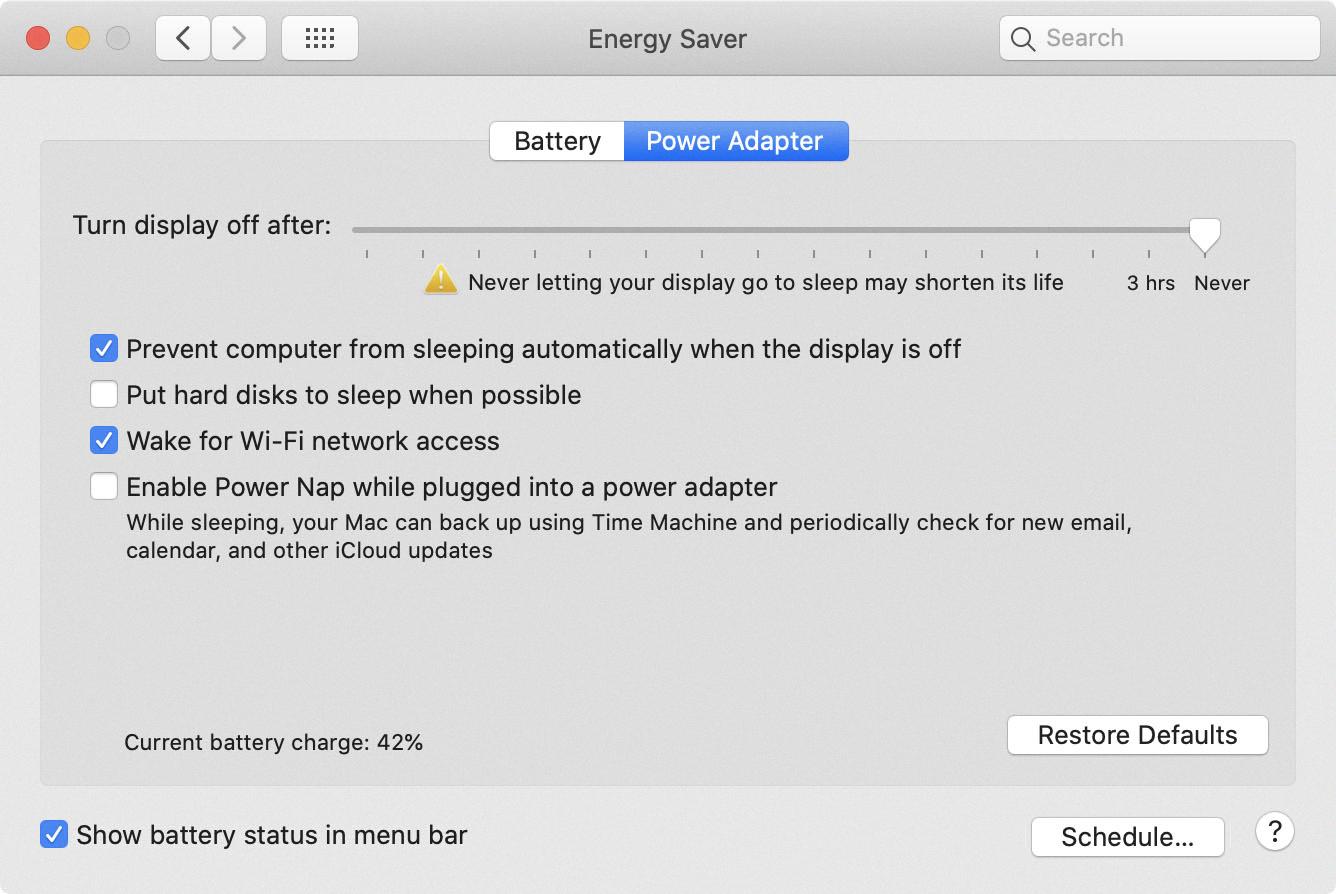 how to turn off sleep mode on macbook air 2021