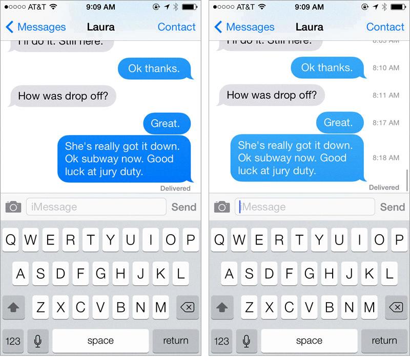 how to unblock text messages on iphone 7