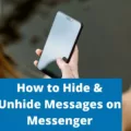 How To Unhide Messages On Messenger 9