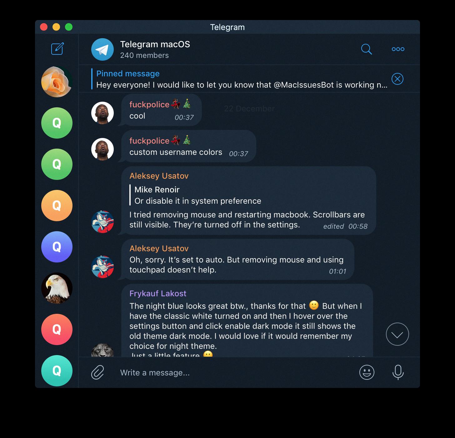 how to uninstall telegram on mac