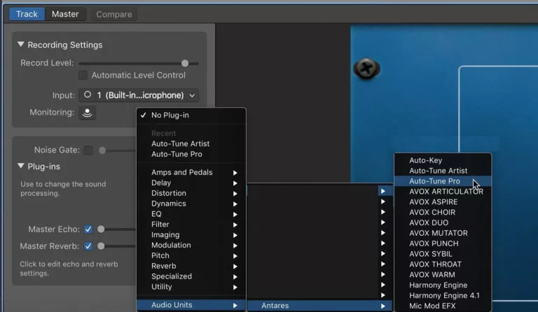 How To Use Antares Autotune In Garageband 7