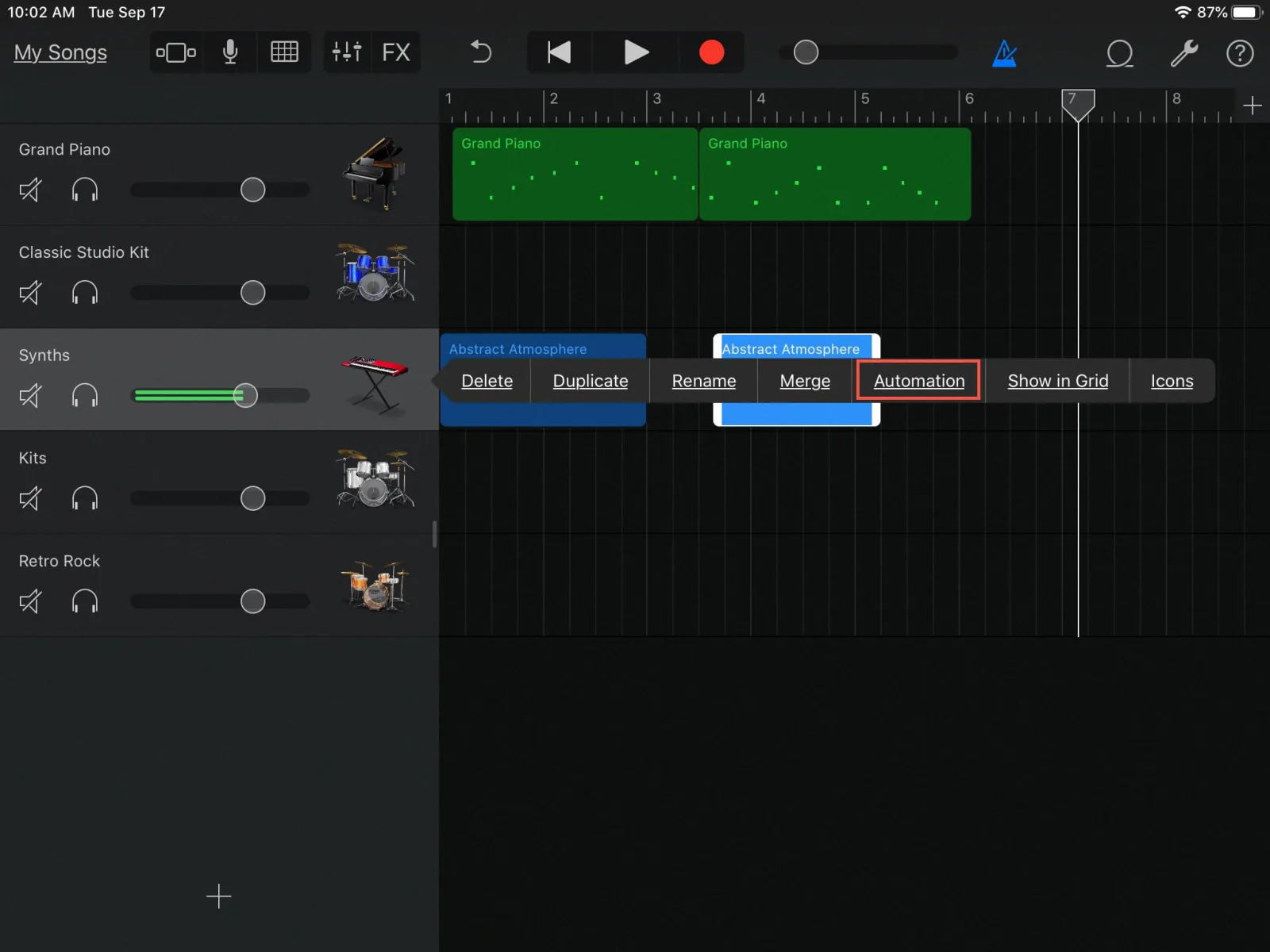 How To Use Automation In Garageband DeviceMAG