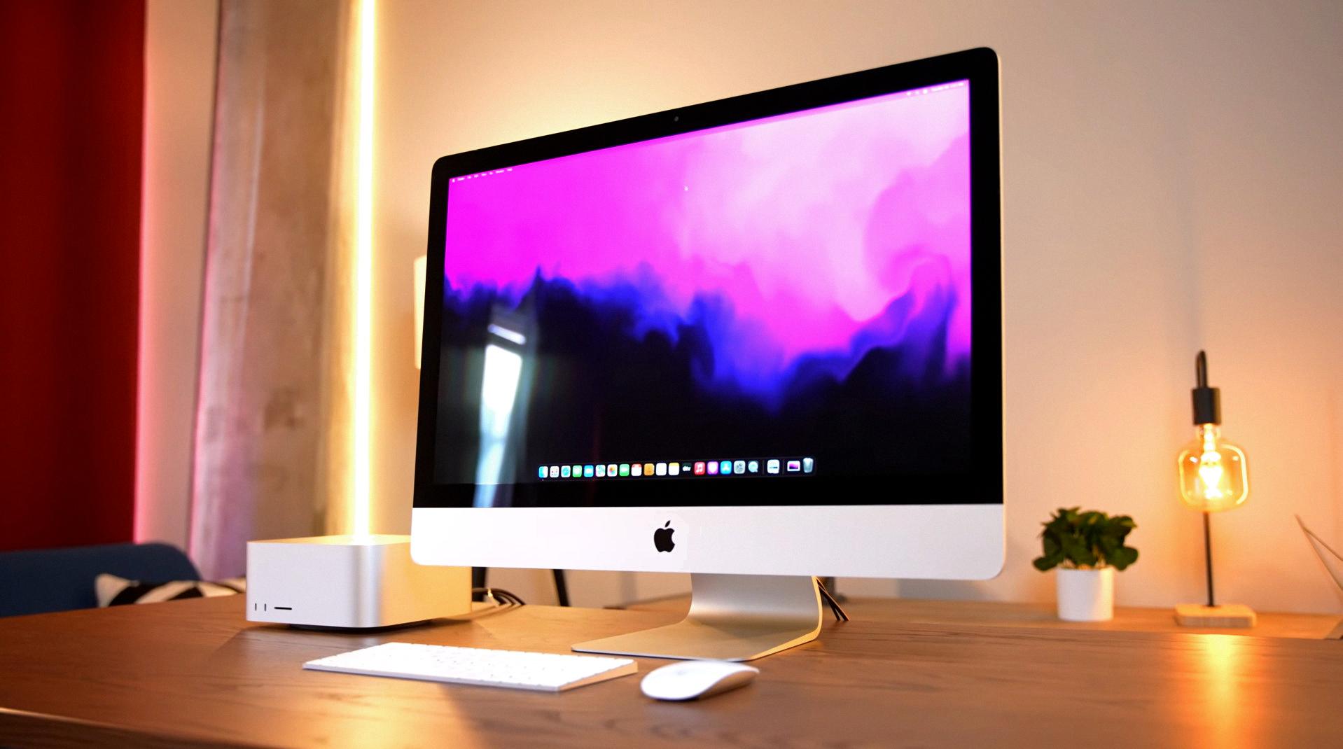 how to use imac as monitor for laptop