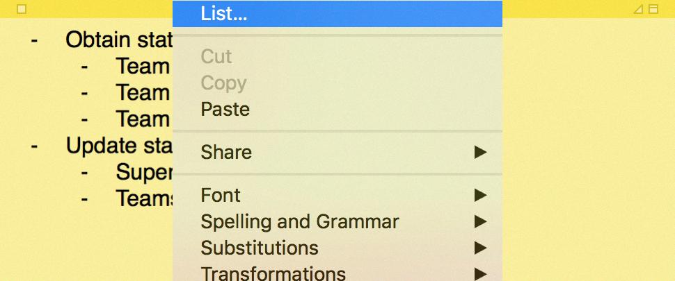 how to use stickies on mac