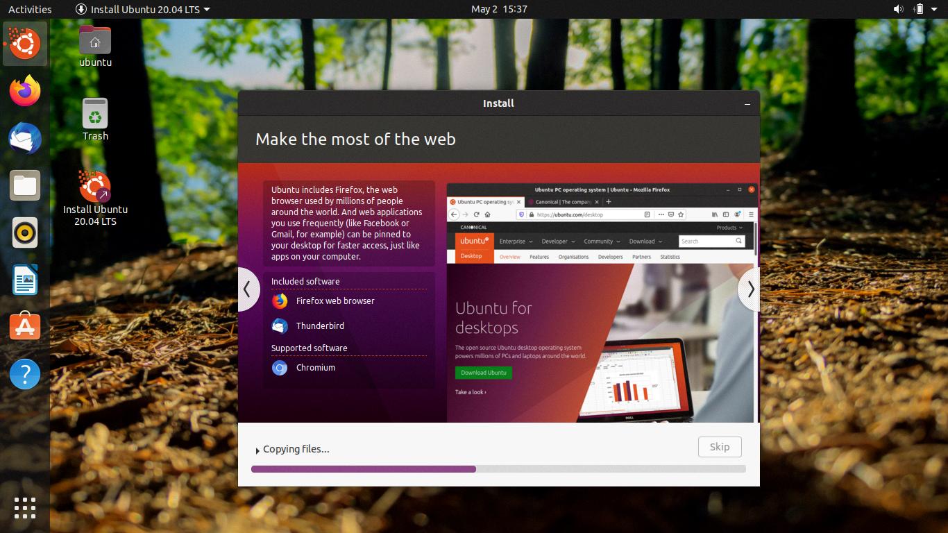 install ubuntu on macbook 2009
