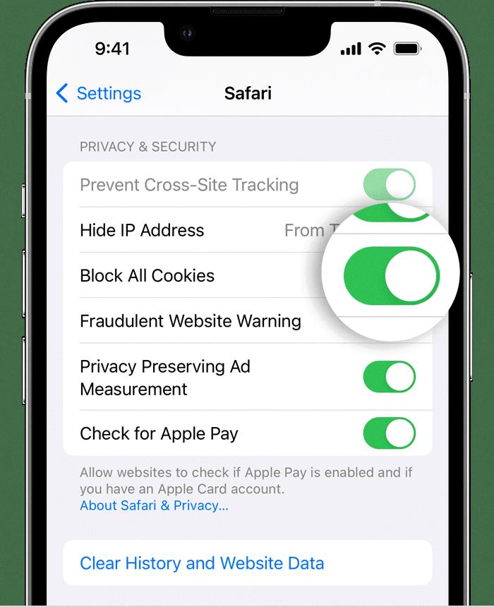 line clear cache ios