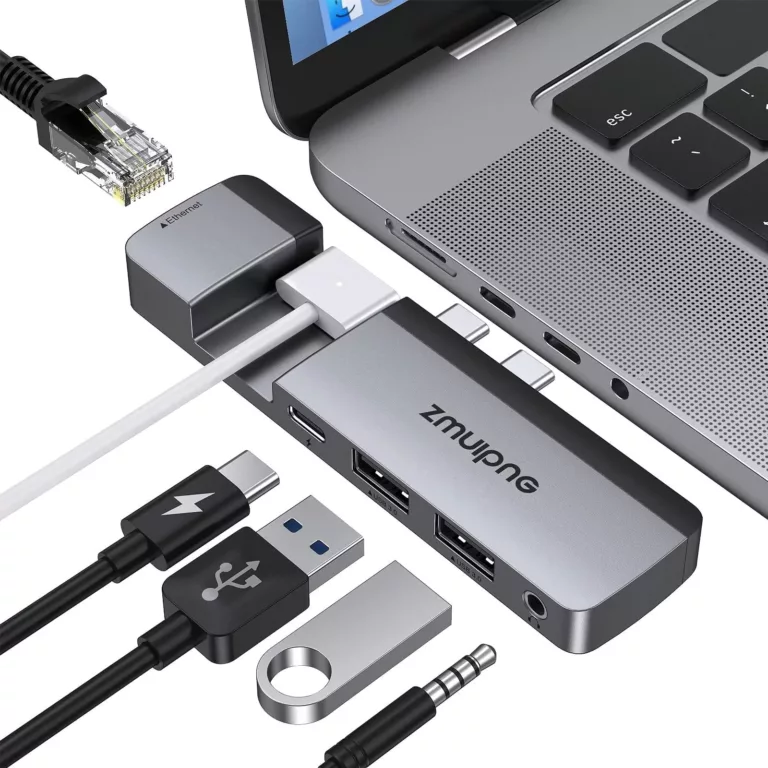 How to Connect MacBook Pro to Ethernet with a USB-C 9