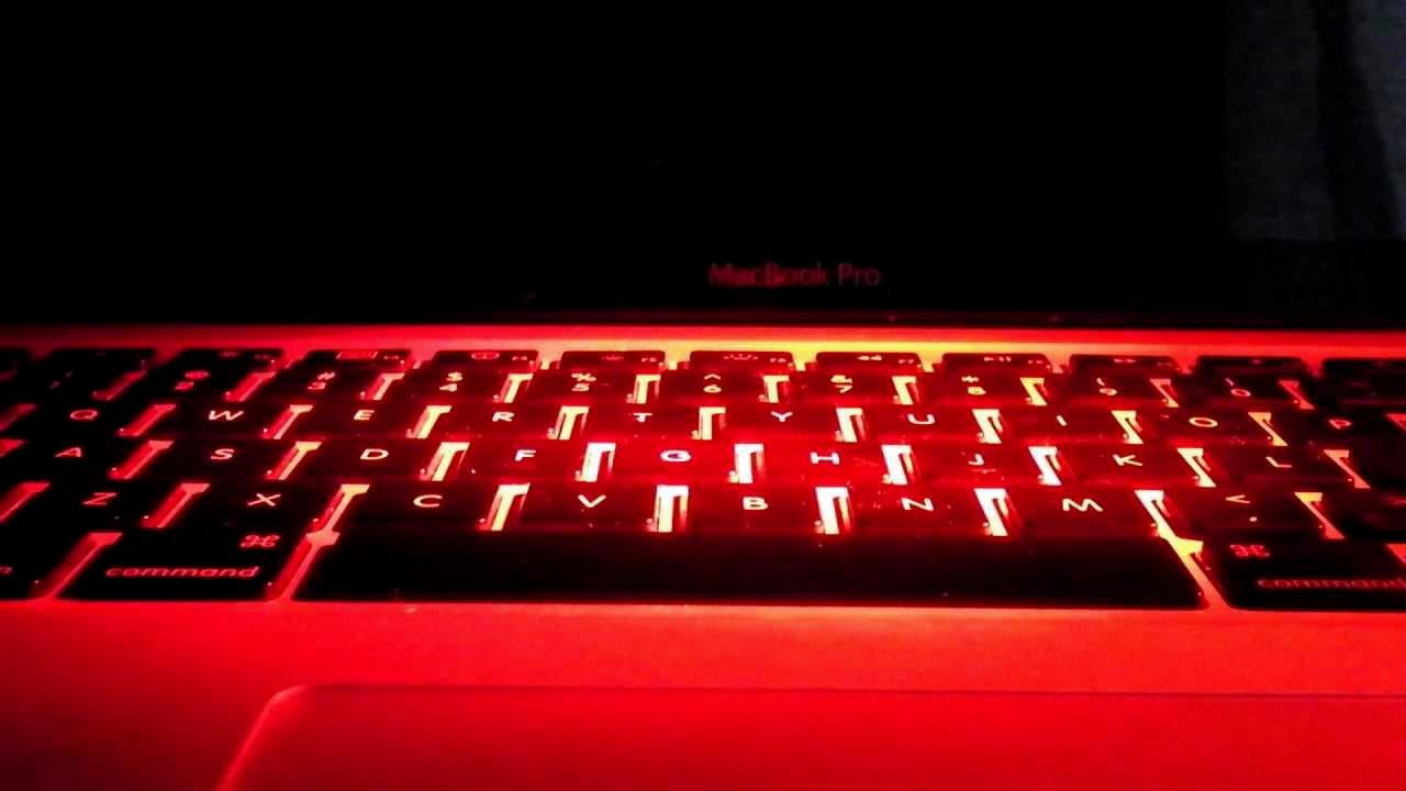 mac keyboard color change
