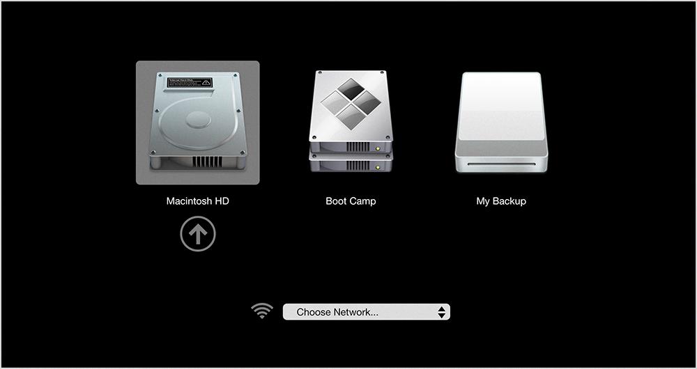 mac os x boot from cd