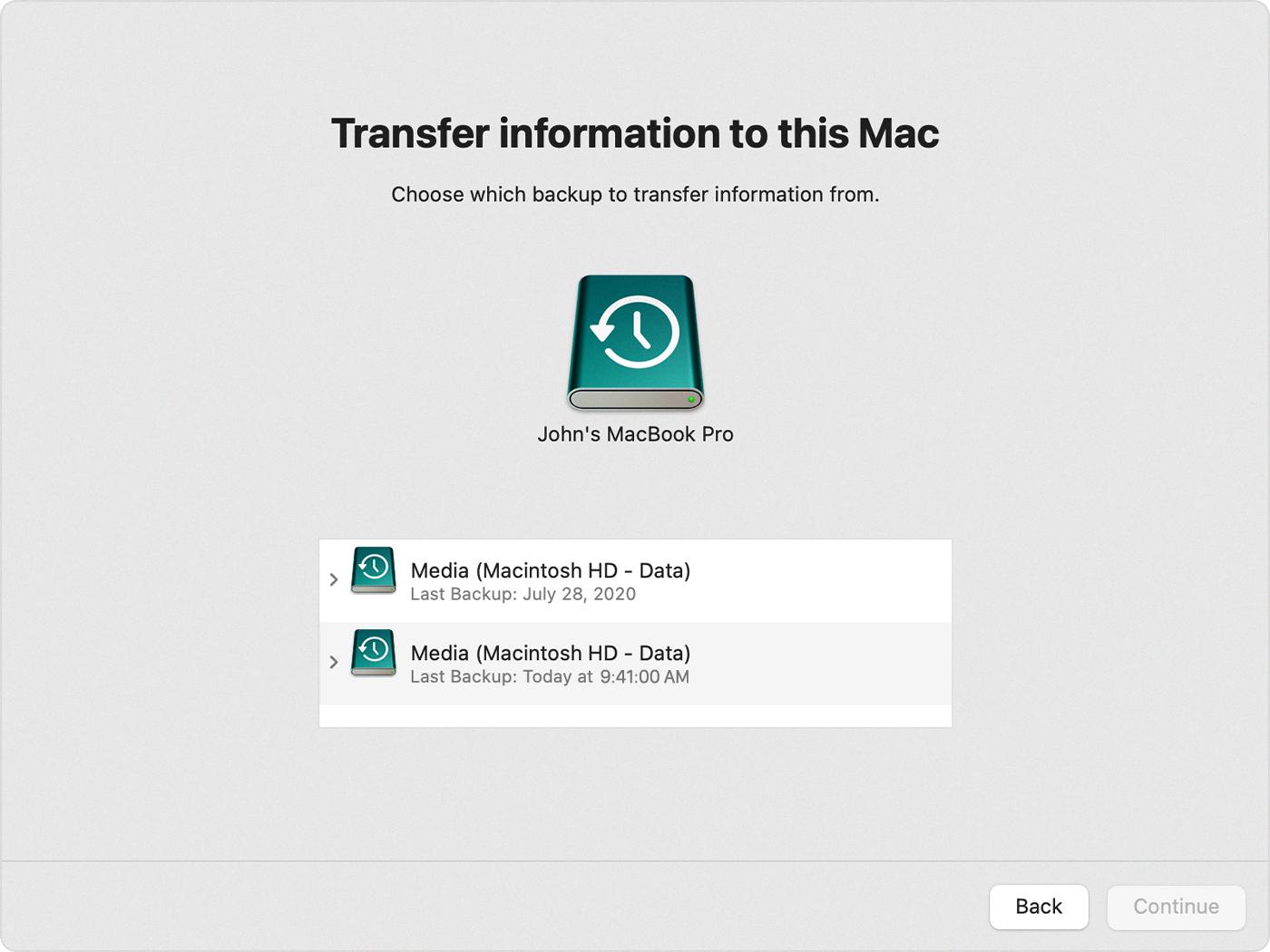 mac restore point