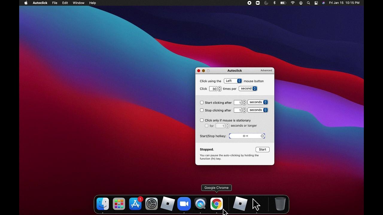 macbook pro auto clicker