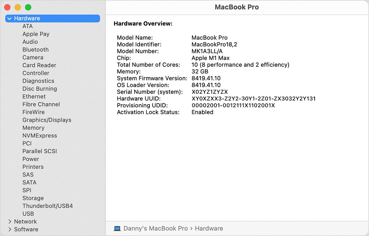 macbook serial number check stolen