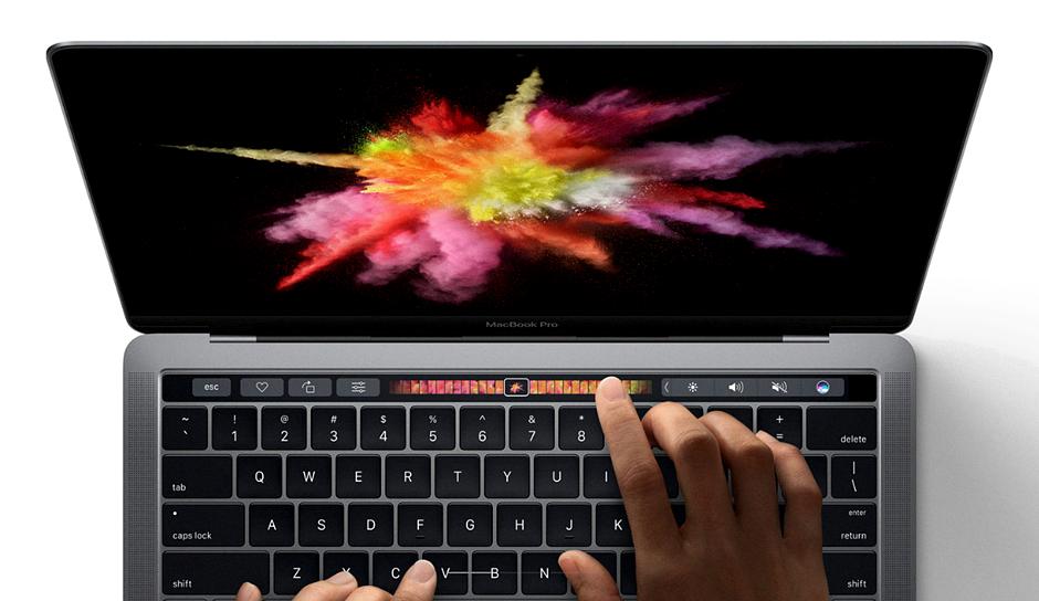 macbook touch bar volume