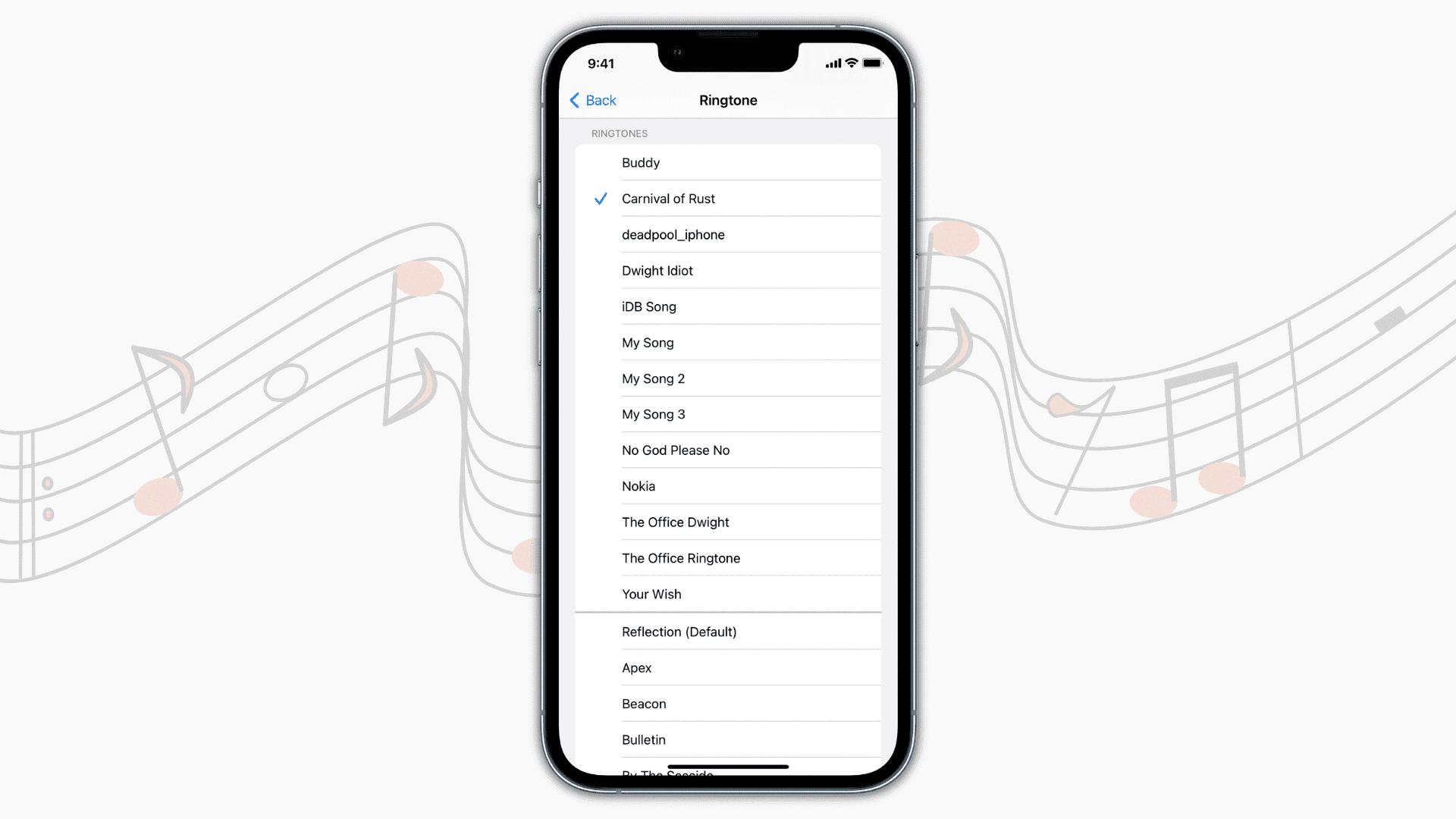 make audio file into iphone ringtone