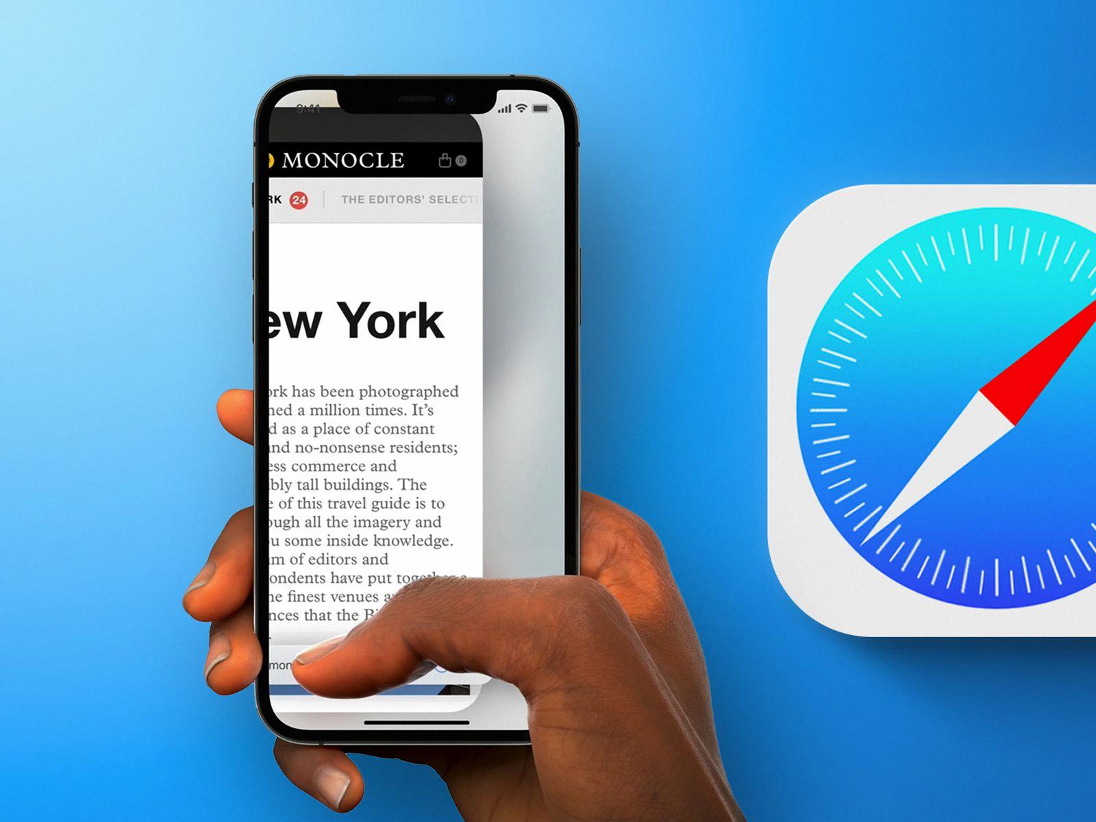 mobile safari versions