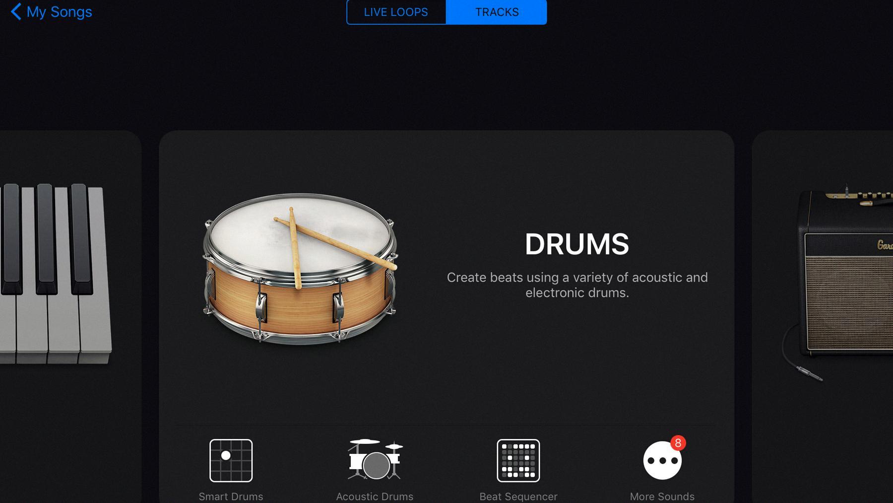 record live drums garageband