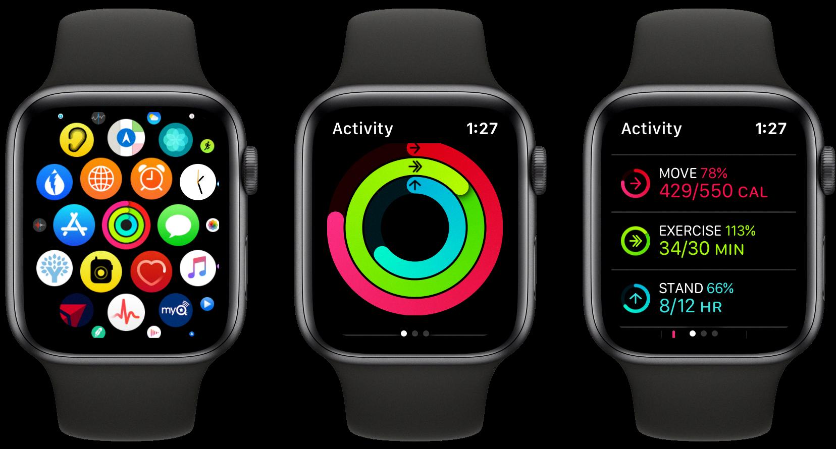 reset calorie goal on apple watch