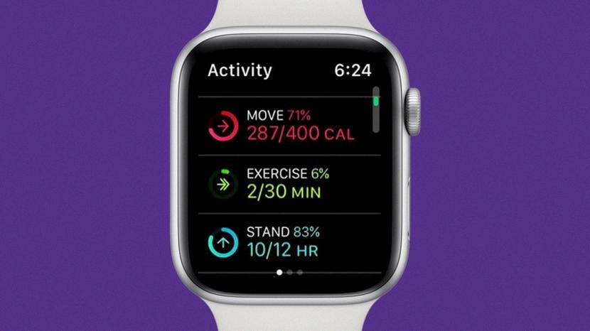 reset calorie goal on apple watch