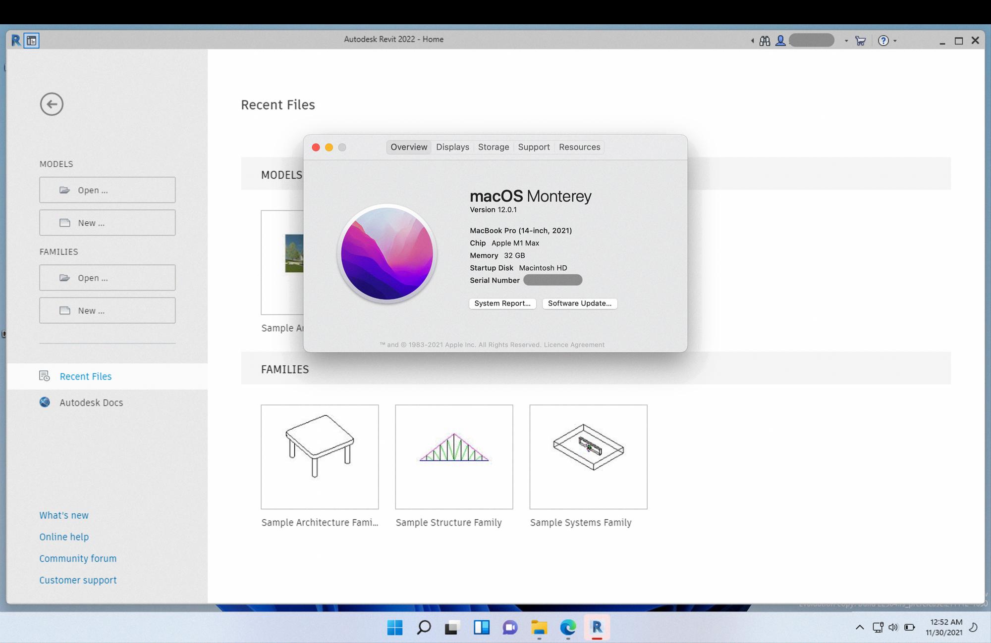 revit for macbook pro