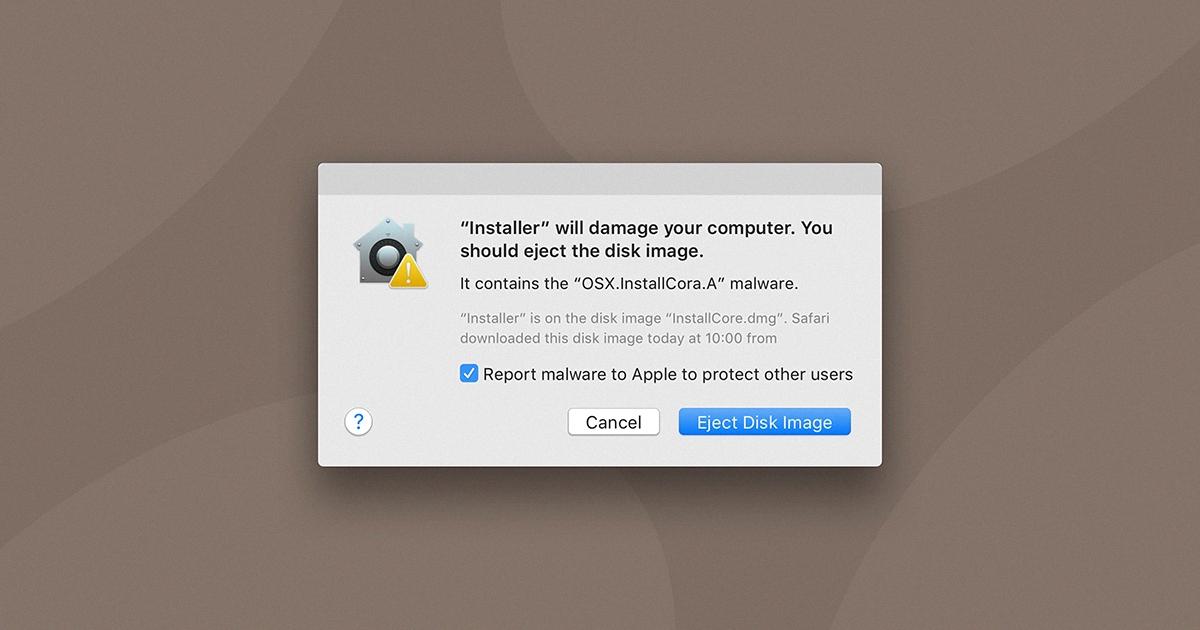 safari has a virus