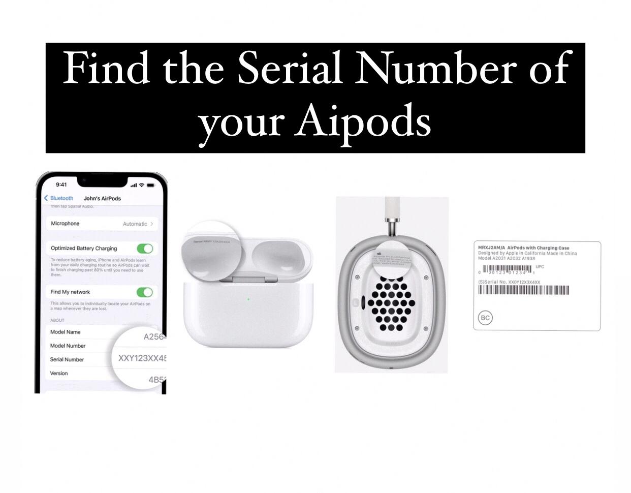 serial number airpods max