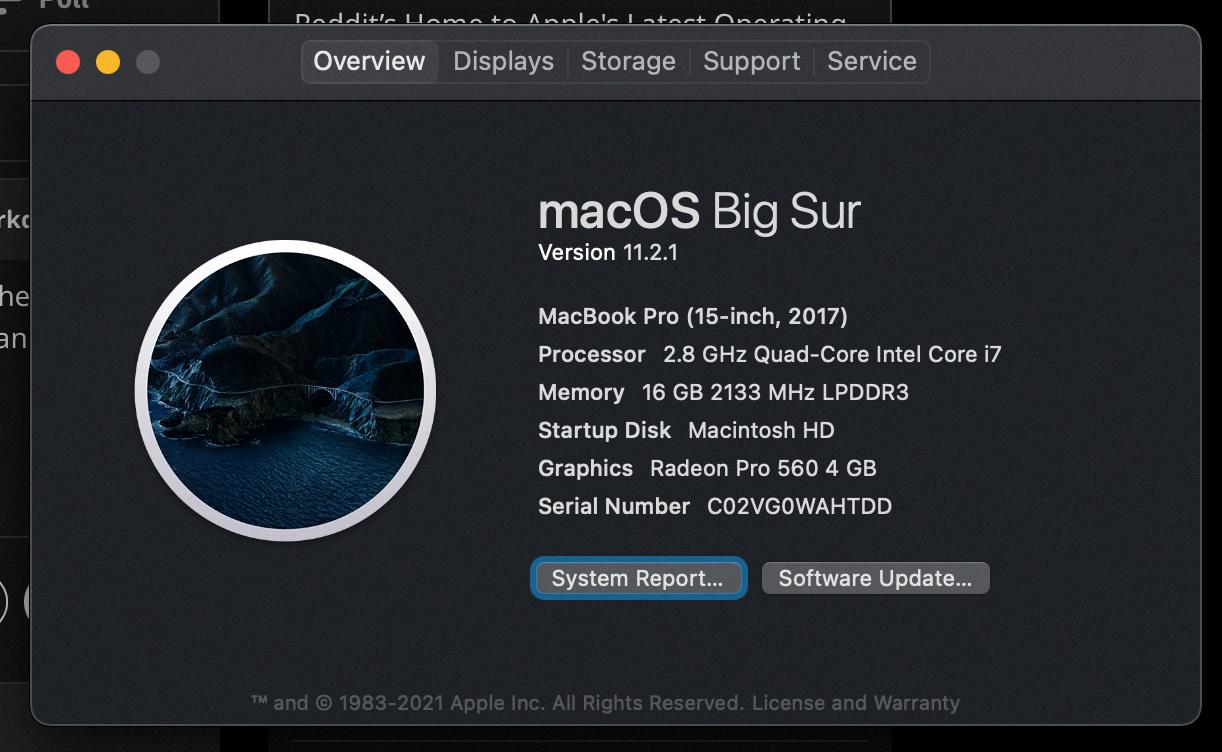 should i upgrade from macos high sierra to big sur