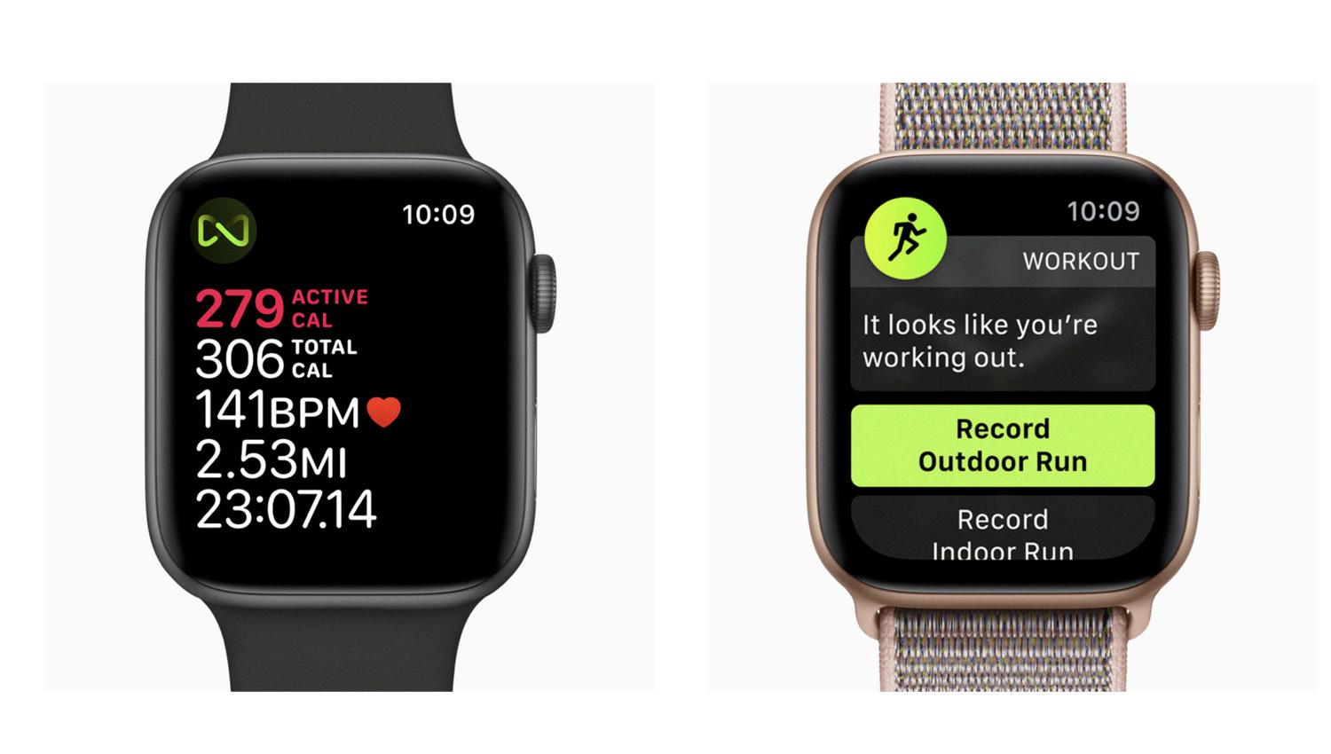 apple watch track run
