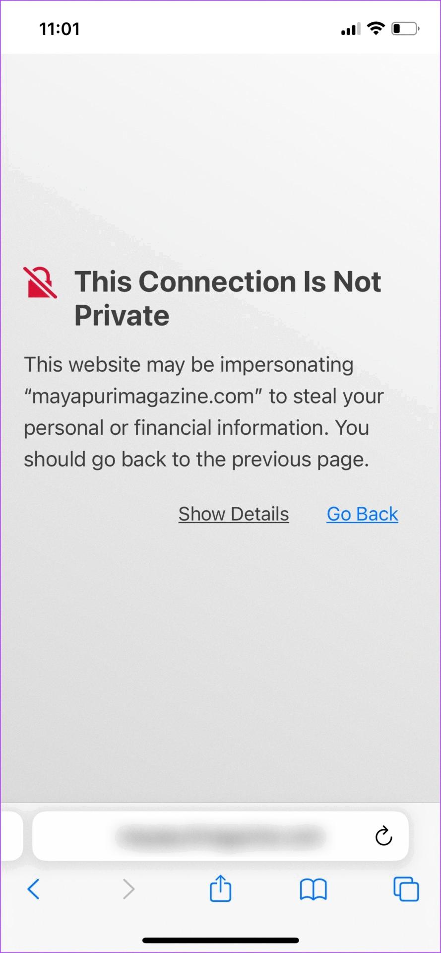 How to Avoid 'Not Private' Warnings on Safari 17