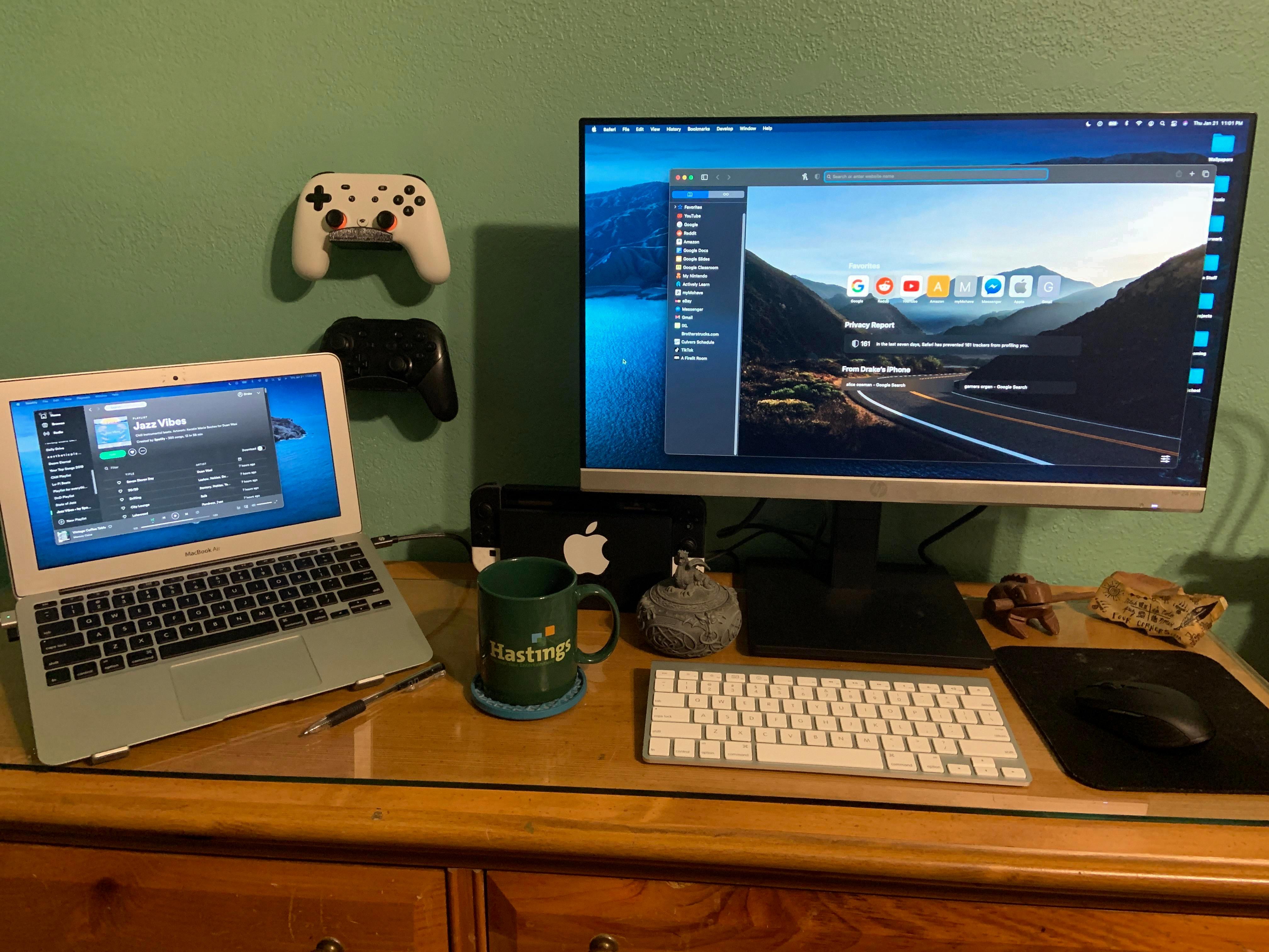 use macbook pro as monitor for nintendo switch