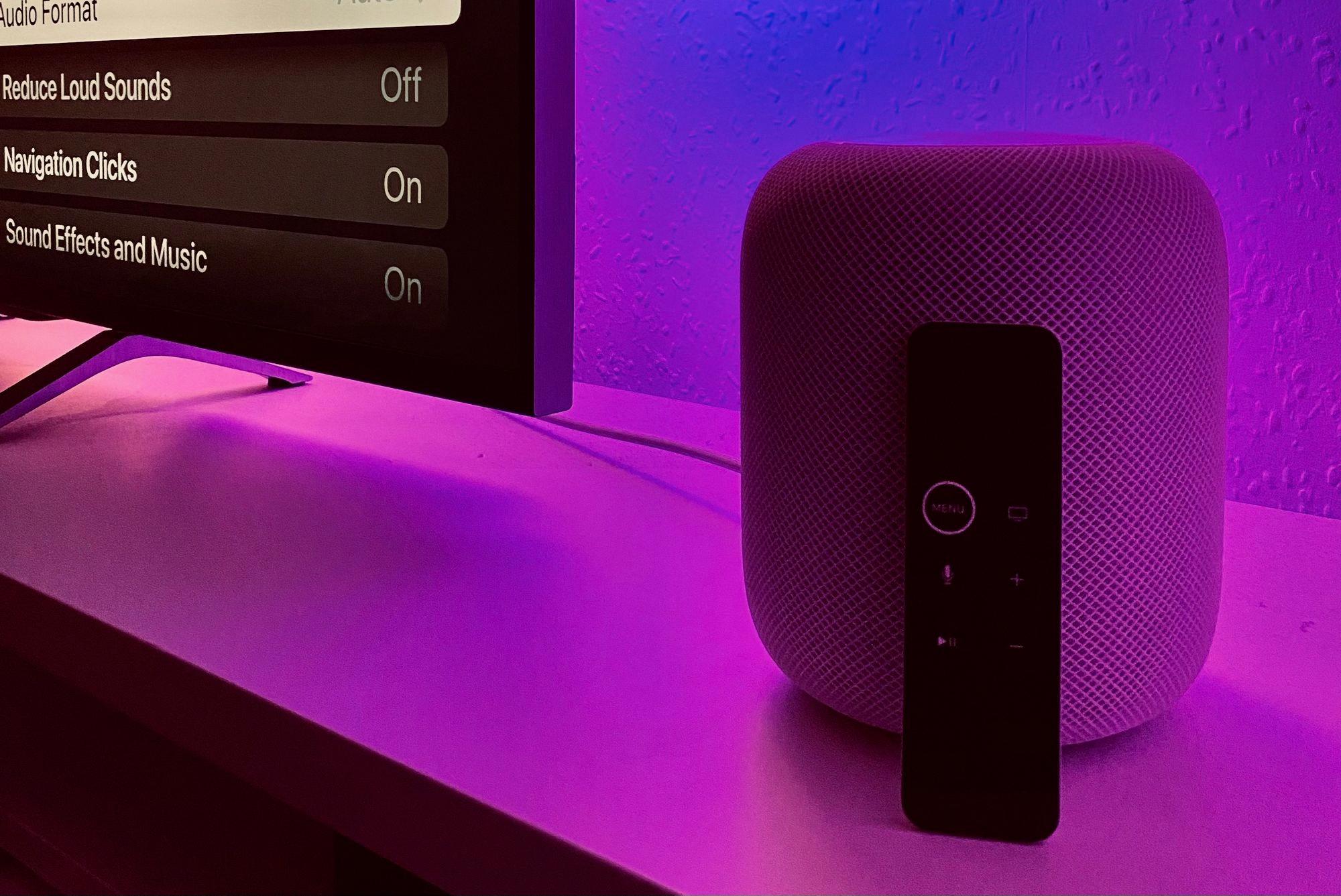 using homepod as soundbar