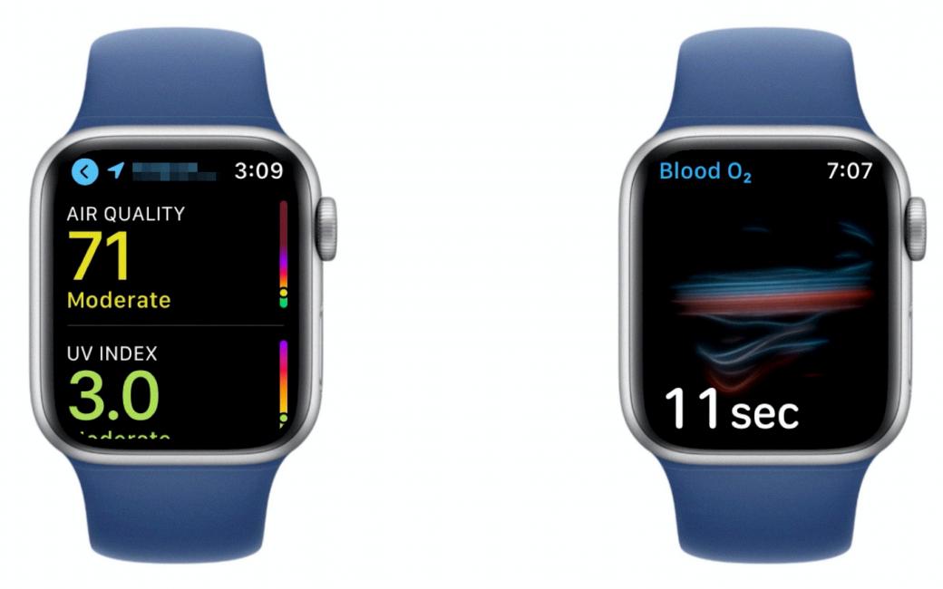 uv index apple watch
