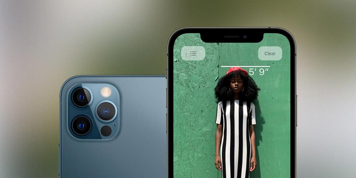 where is lidar on iphone 12 pro max