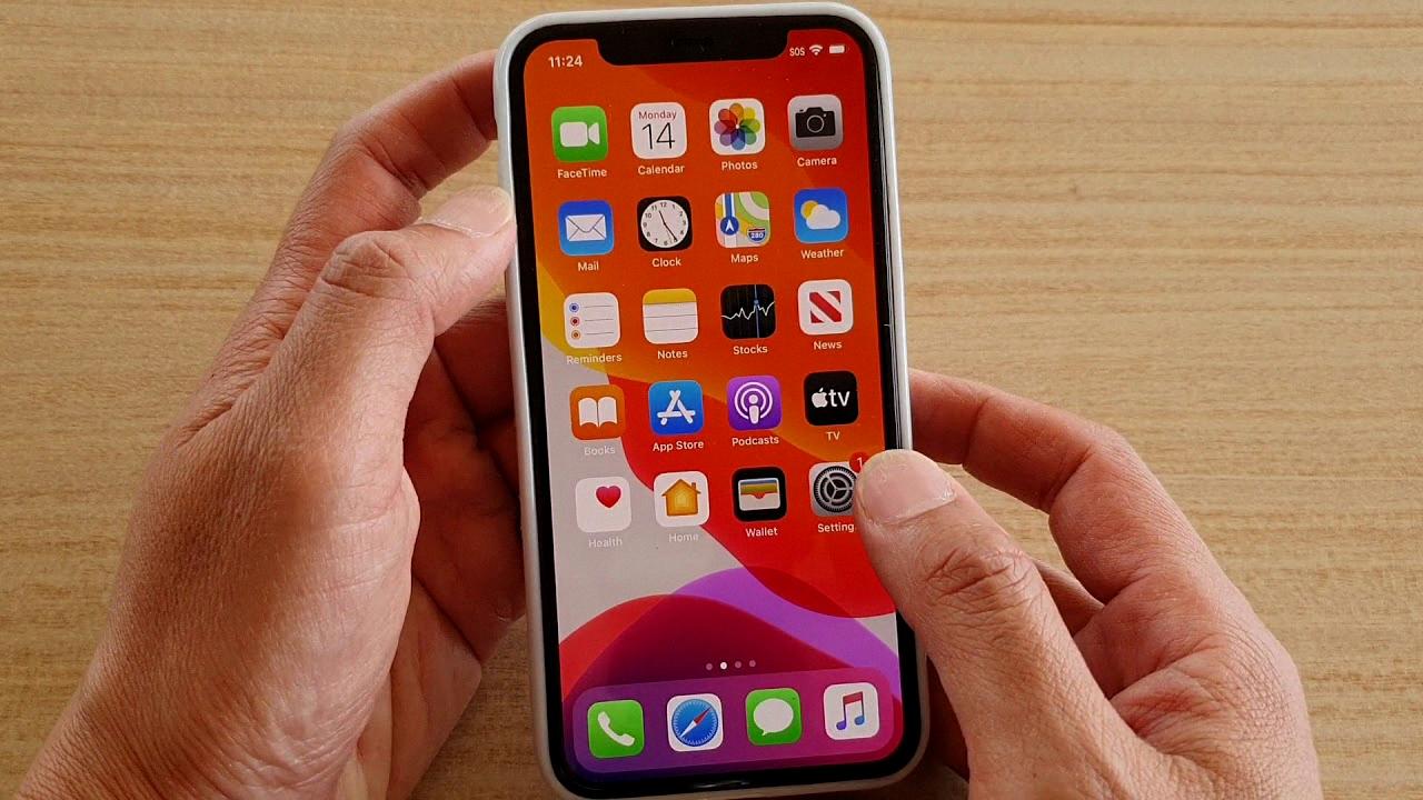 where is siri on my iphone 11 pro