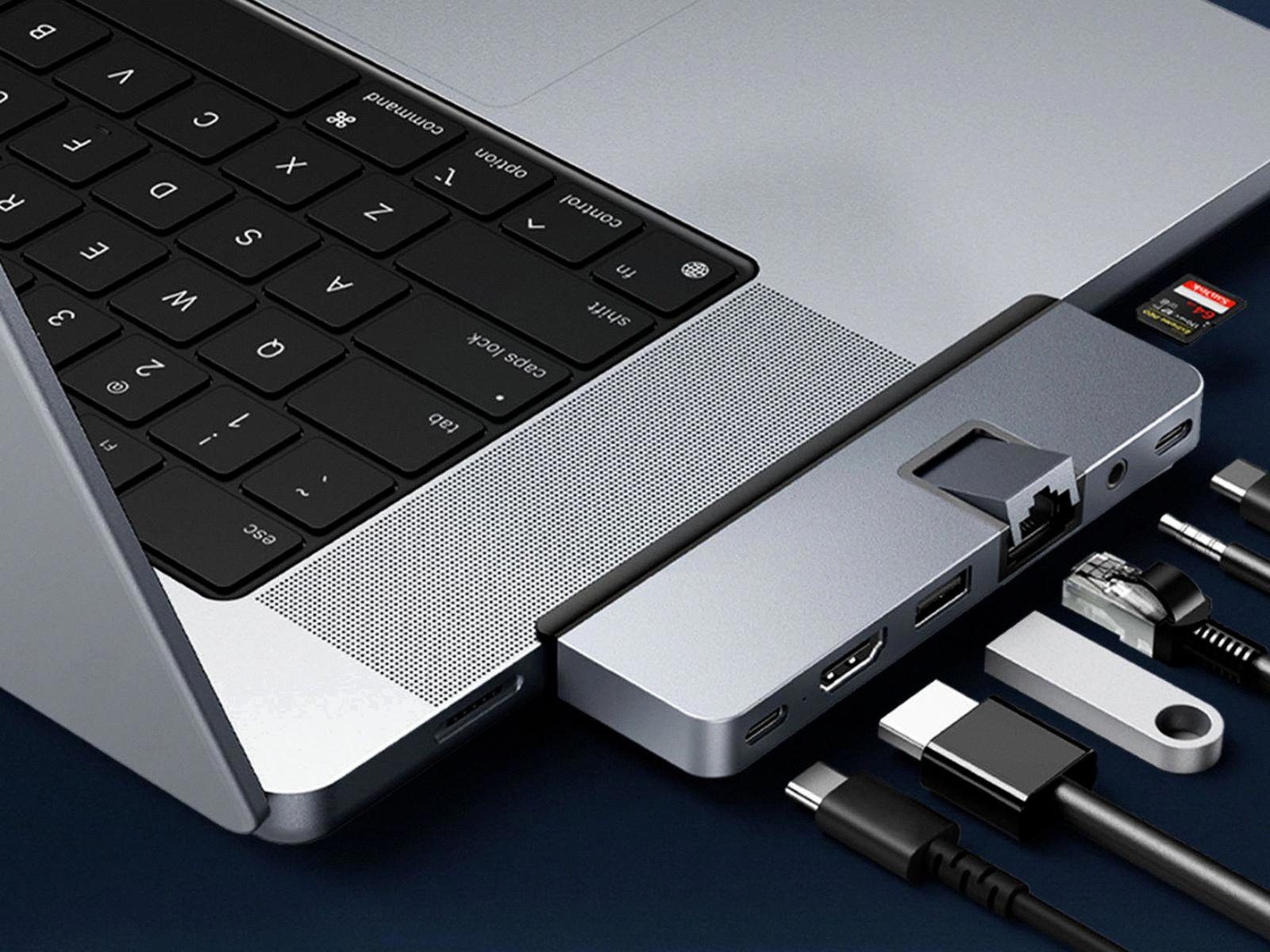 where is the usb port in macbook pro