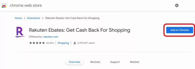 How To Add Rakuten Extension To Chrome 9
