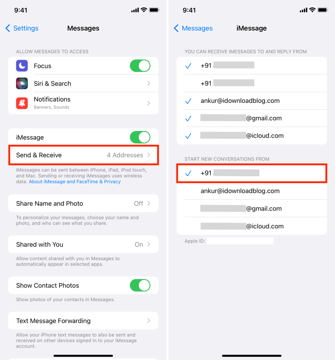 How To Block Texts From Email Addresses on iPhone 1
