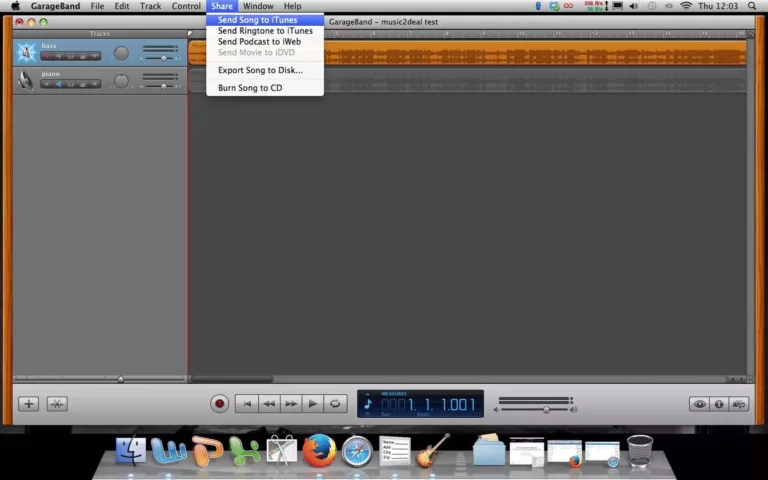 How To Bounce A Song In Garageband 7