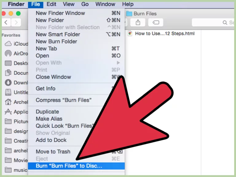 How To Burn A Cd On A Macbook Pro 7