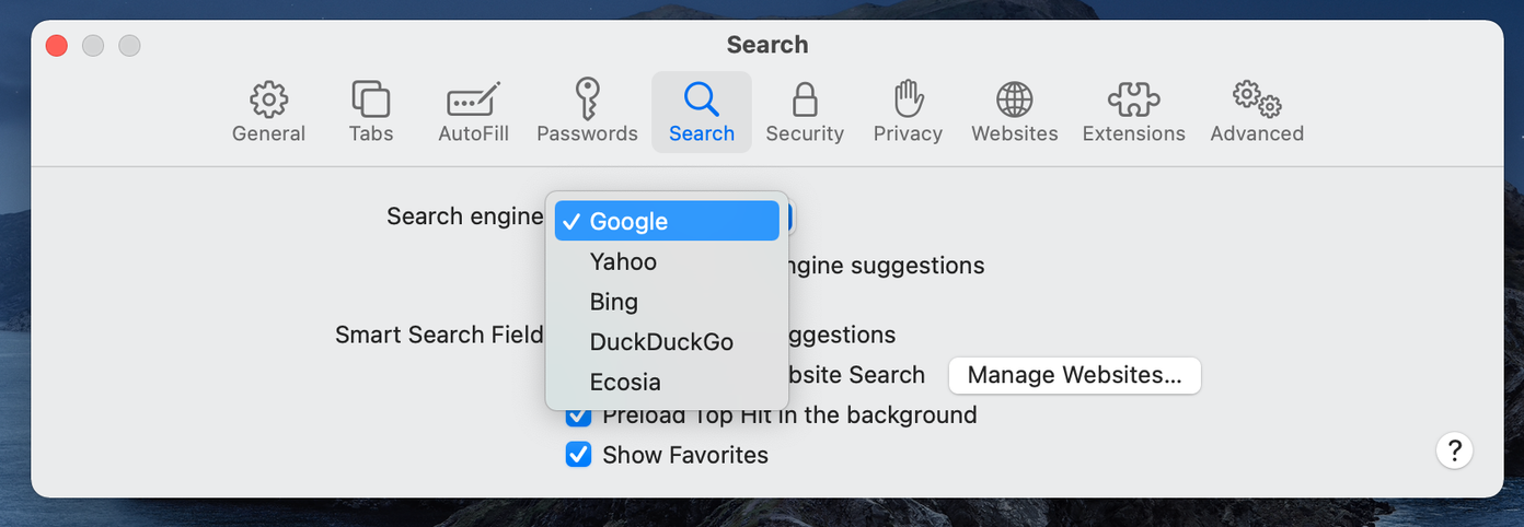 How To Change Safari From Yahoo To Google 2 How To Change Safari From Yahoo To Google 1