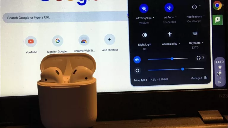 How To Connect Airpods To Hp Chromebook 15