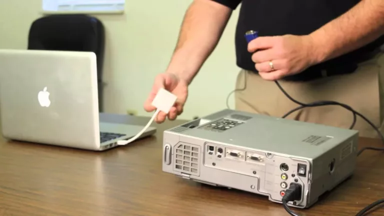 How To Connect Epson Projector To Macbook Air 15