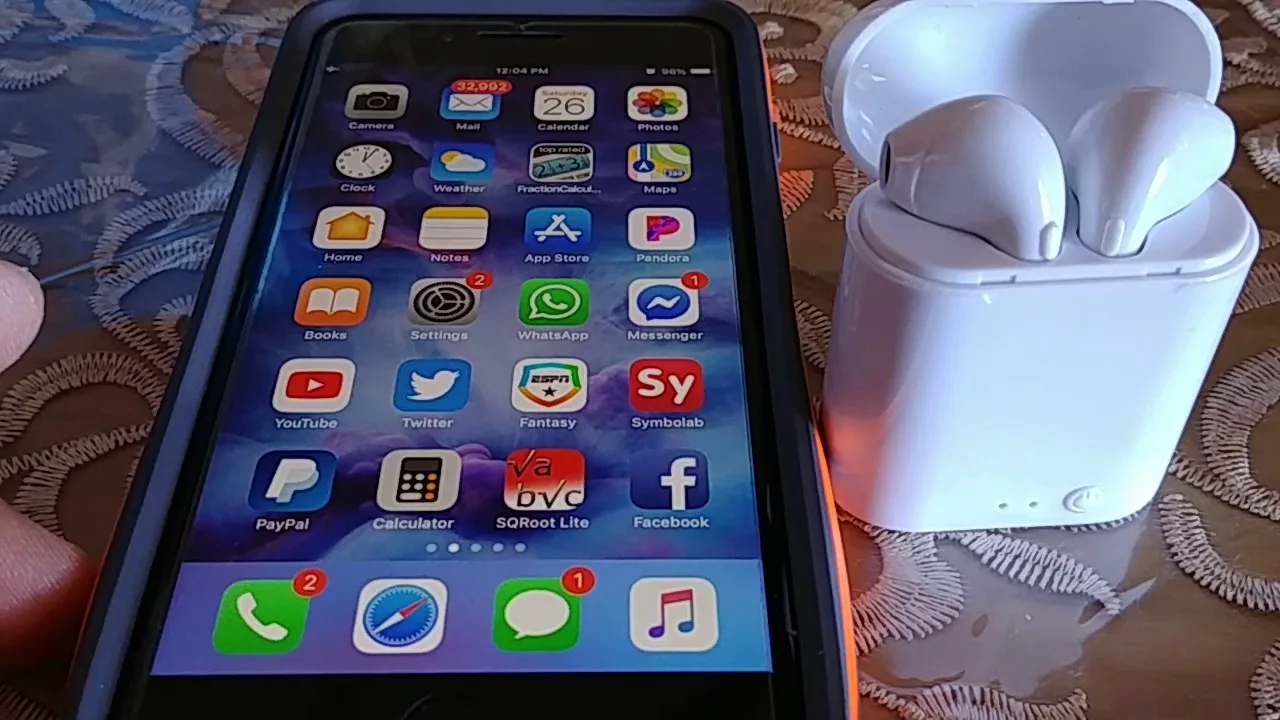 how to connect fake airpods to iphone 6