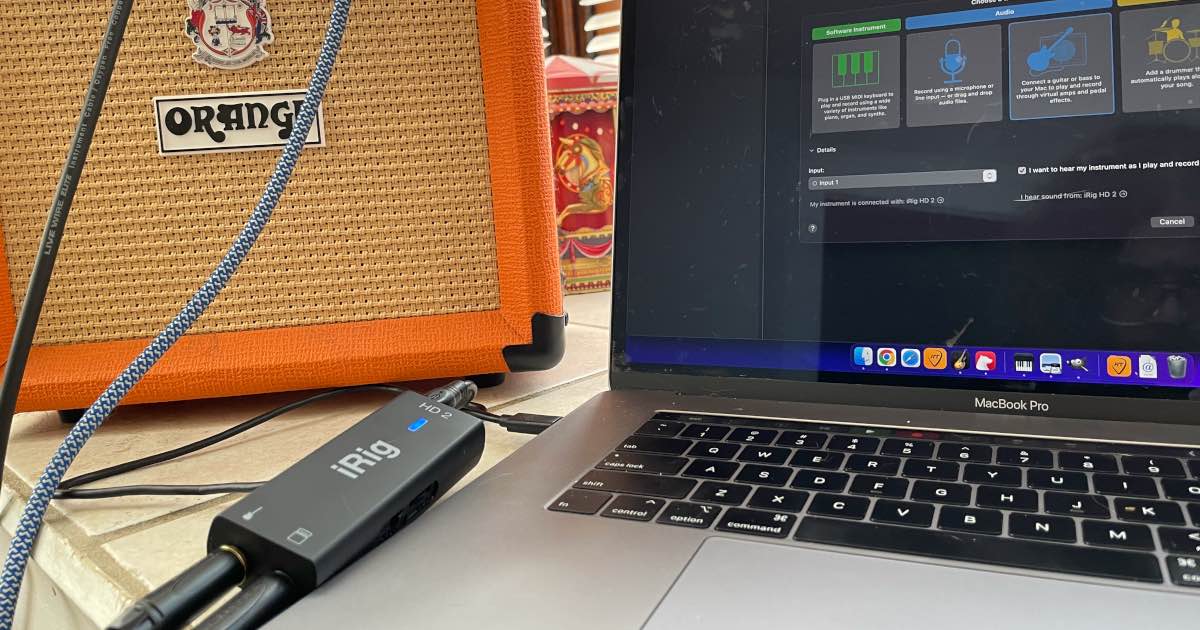 How To Connect Guitar To Garageband On Mac 1