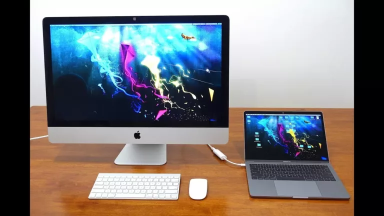 How to Connect Imac To Macbook Pro Via Thunderbolt 13